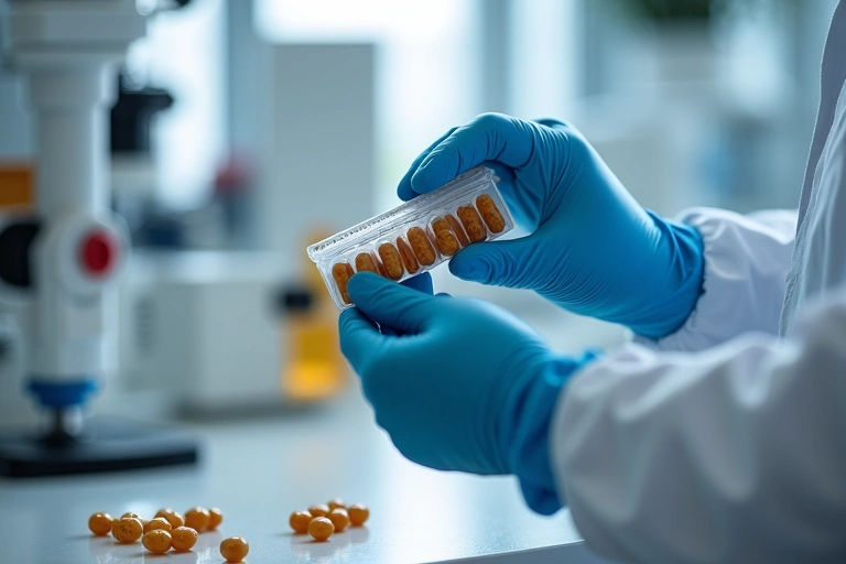 Kontrola jakości suplementów w sterylnym środowisku laboratoryjnym