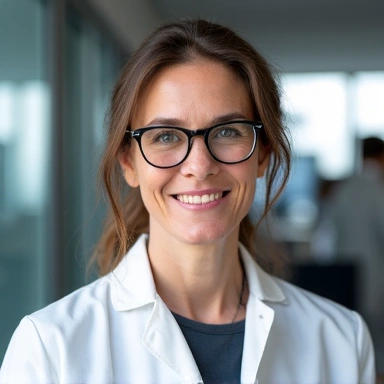 Portret Dr. Anny Kowalskiej, Dyrektor ds. Badań i Rozwoju w Harmoniavitad